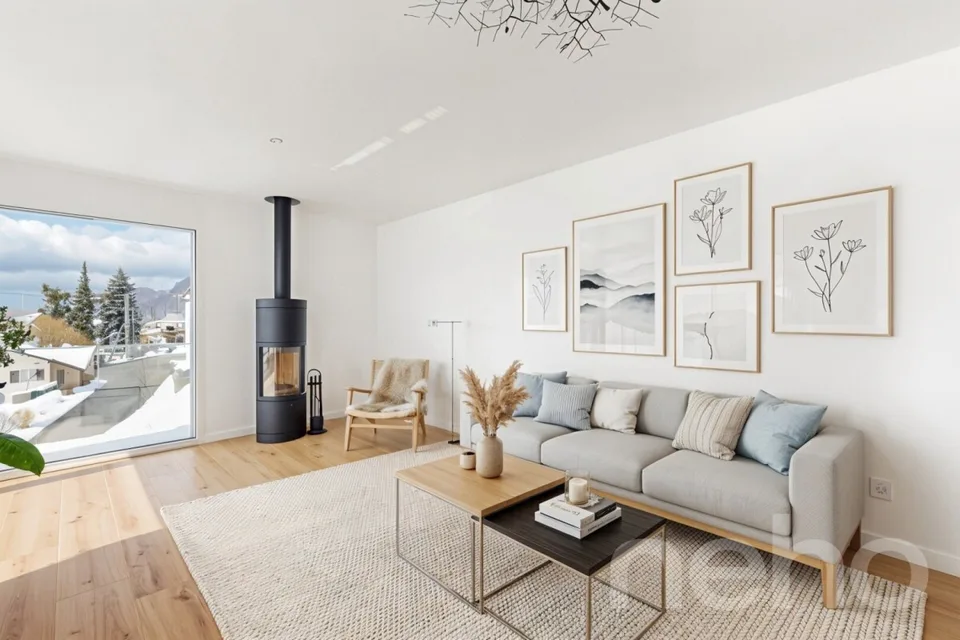 Wohnen mit Aussicht - stilvolle Terrassenwohnung in Plasselb – Foto 13 von 17