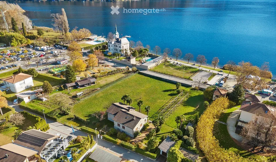 Attraktives Bauland in Caslano – Traumlage am See mit herrlicher Aussicht