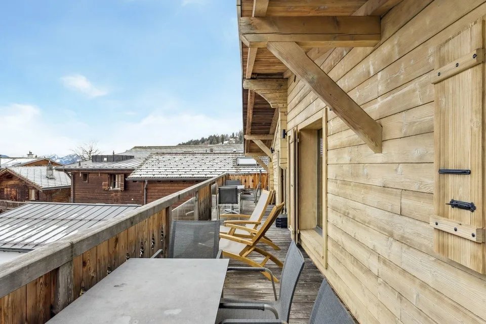 Meine Rente - Renovierte Hütte mit Garten im Zentrum von Chesières – Foto 10 von 13