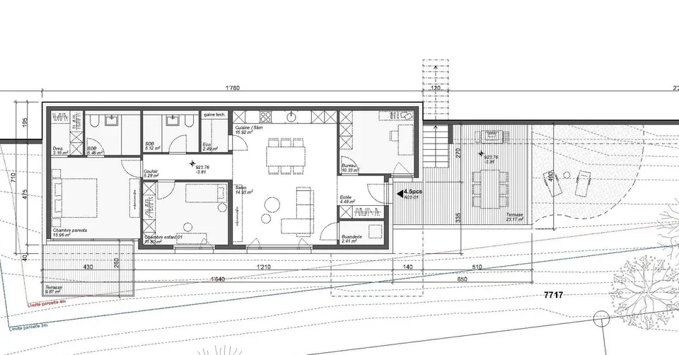 Ayent 4.5 rooms on the ground floor