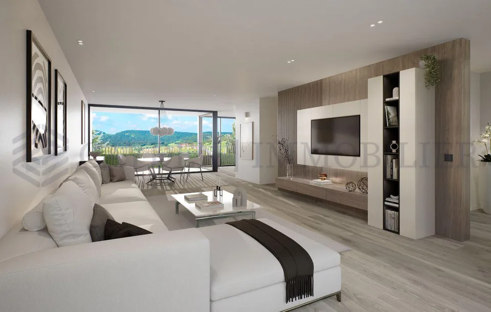Vue sur les lacs de Neuchâtel et de Morat, Villa - Lot B