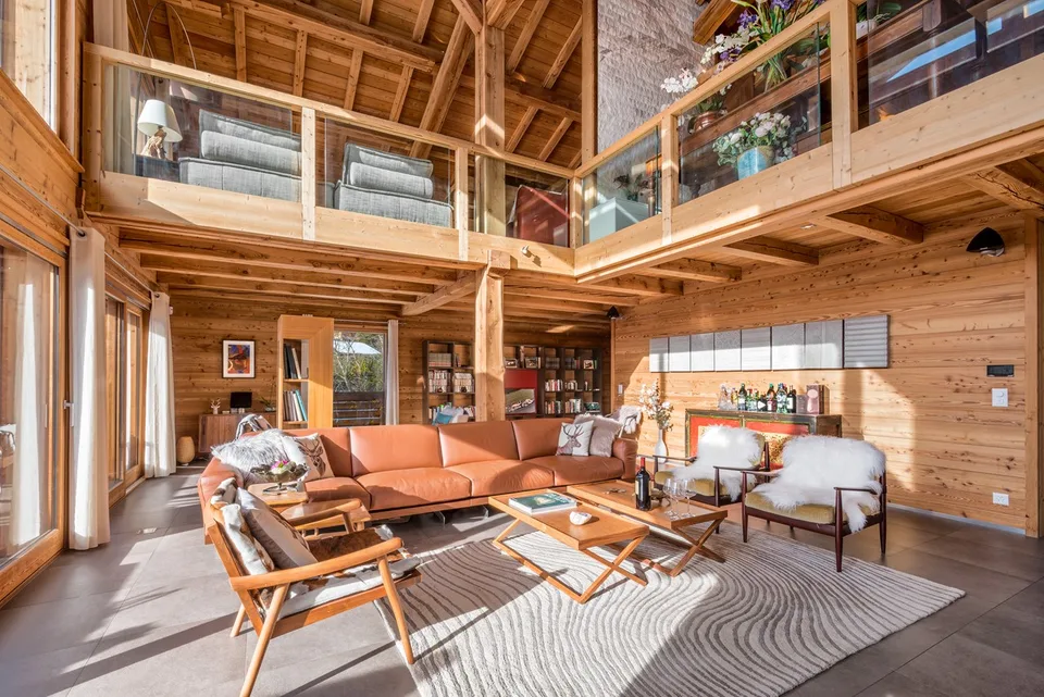Ein Chalet Bayrou zum Verkauf in der Region Villars-sur-Ollon - Die Kunst der alpinen Bauweise von Megève bis Crans-Montana