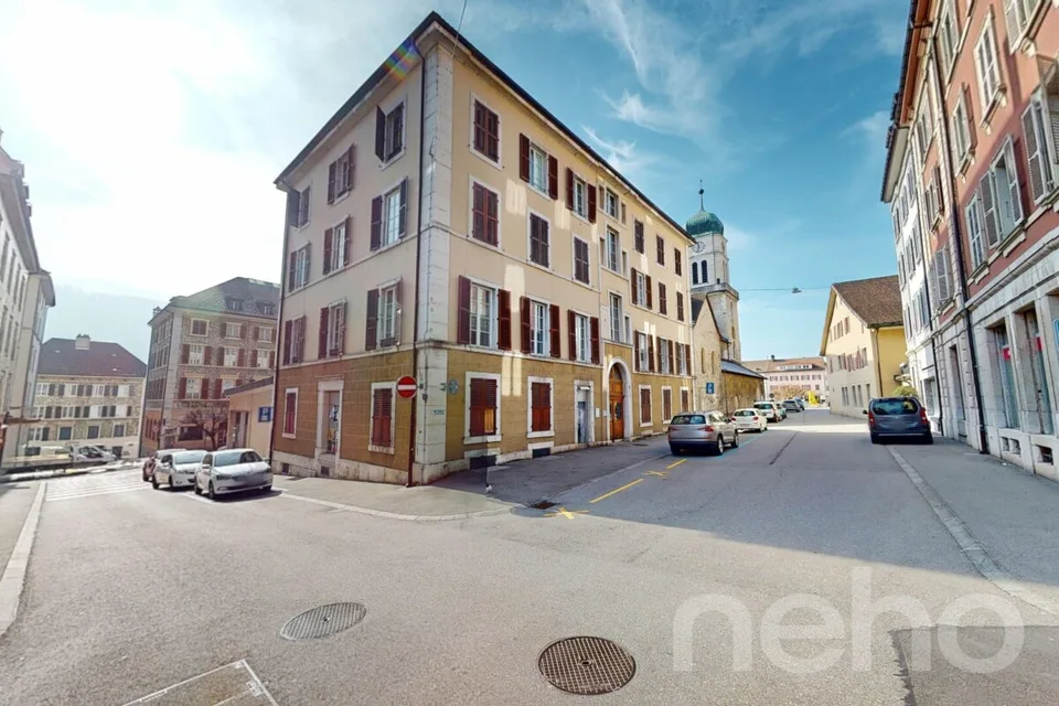Immeuble mixte de rendement au c?ur de Saint-Imier ? forte rentabilité