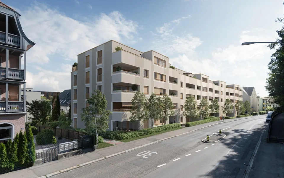 Exklusives Wohnen in Eigentumsqualität - 2.5 Zimmer- Neubauwohnung in Zürich-Seebach