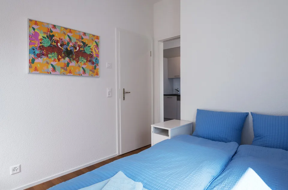 Charmantes möbliertes 2 Zimmer-Apartment mit Balkon in Zürich-Altstetten