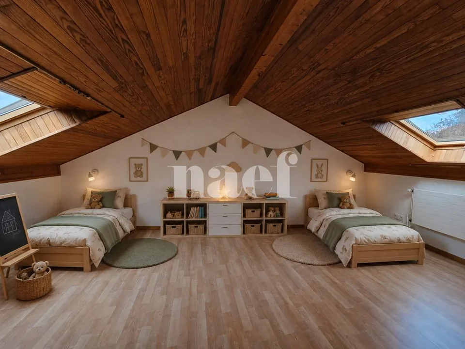 Zweifamilienhaus mit 4,5 Zimmern in Aïre mit Garten und Terrasse
