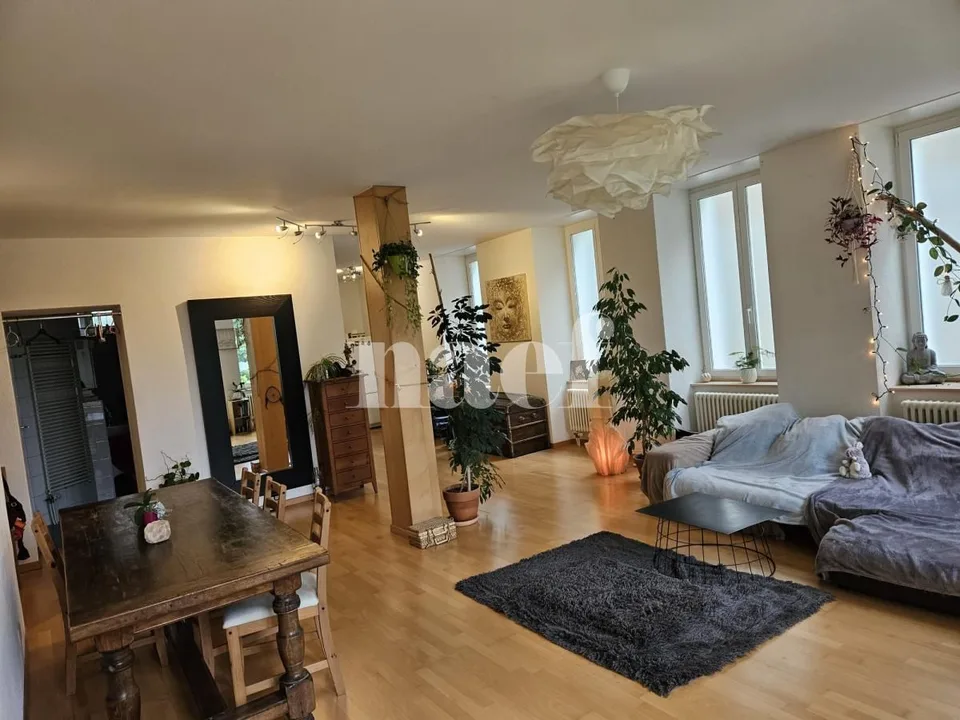 Dreizimmerwohnung im Untergeschoss mit direktem Zugang zum Garten