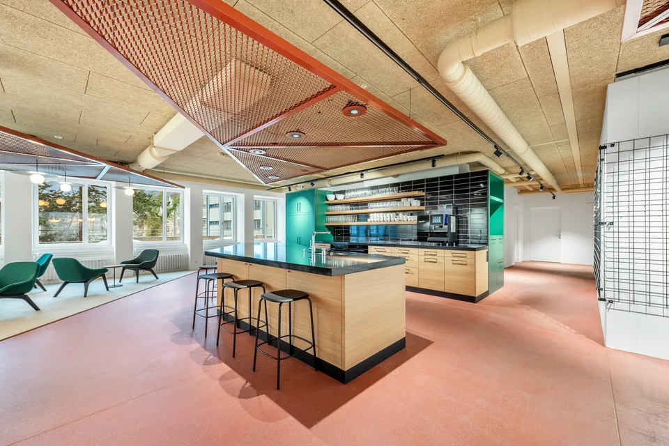 Büroflächen nahe Bahnhof SBB (98 m²), inkl. Community & Gym