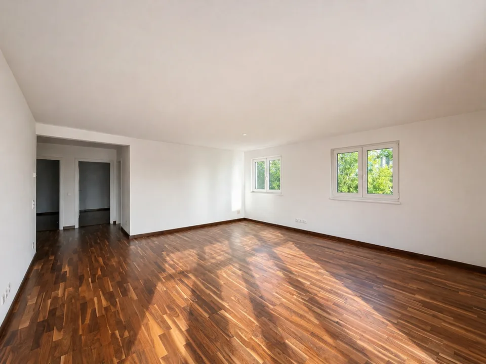 Genießen Sie eine außergewöhnliche Lebensumgebung mit unvergleichlichem Blick in dieser eleganten 4,5-Zimmer-Wohnung in Faoug