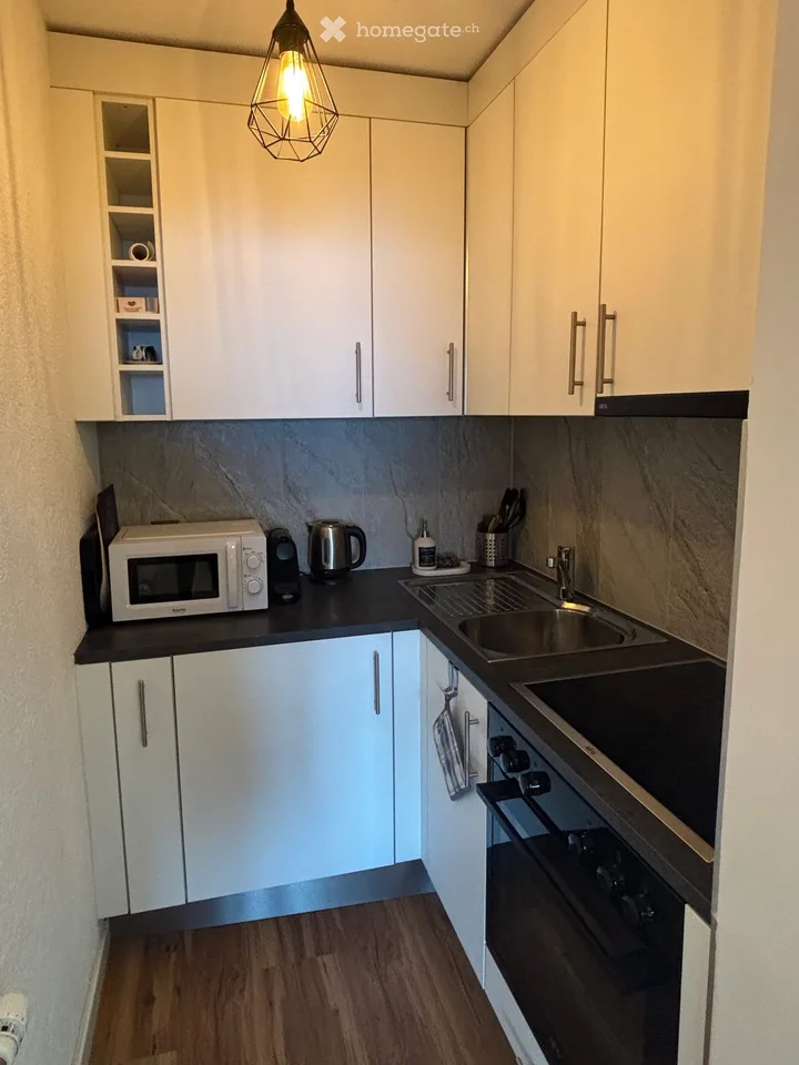 Studio mit Premium-Möbeln direkt am Seeufer in Montreux