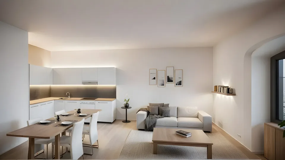 Wohnung mit 2.5 Zimmern und Betreuung