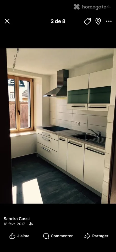 Charmanter kleiner 2 1/2 Raum in einem Einfamilienhaus