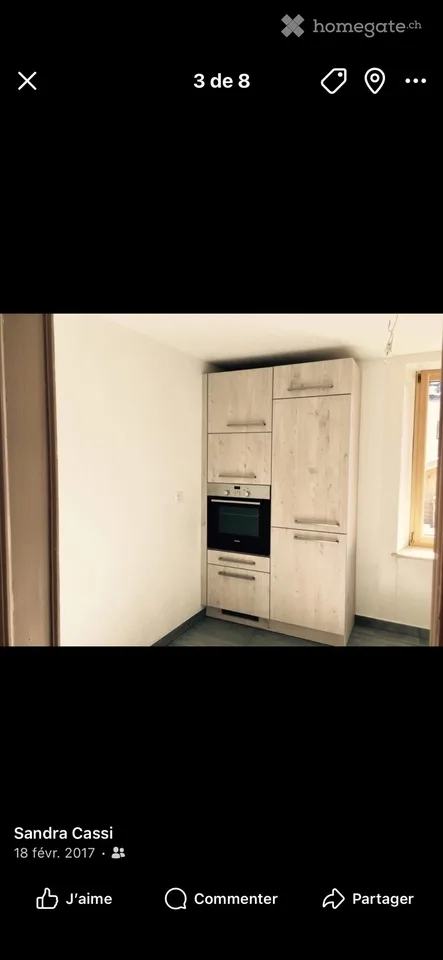 Charmanter kleiner 2 1/2 Raum in einem Einfamilienhaus
