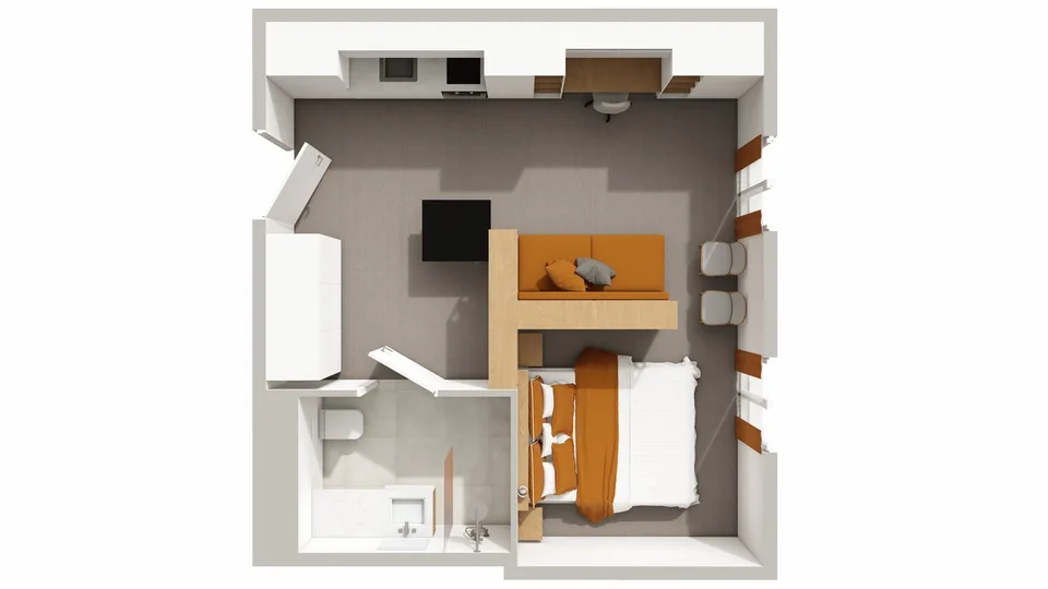 Geräumiges Design-Apartment