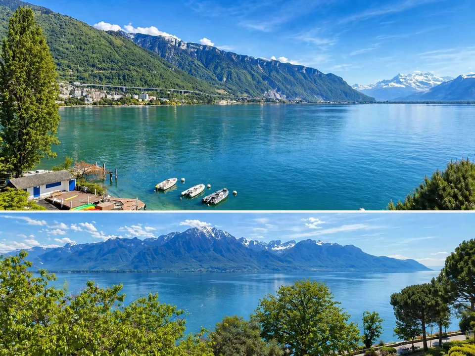 Exceptional, a life with feet in the water in the heart of Montreux