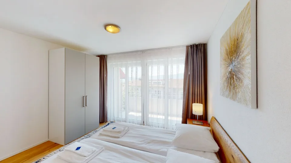 Appartement meublé de 2,5 pièces avec balcon dans le quartier très recherché 6 de Zürich