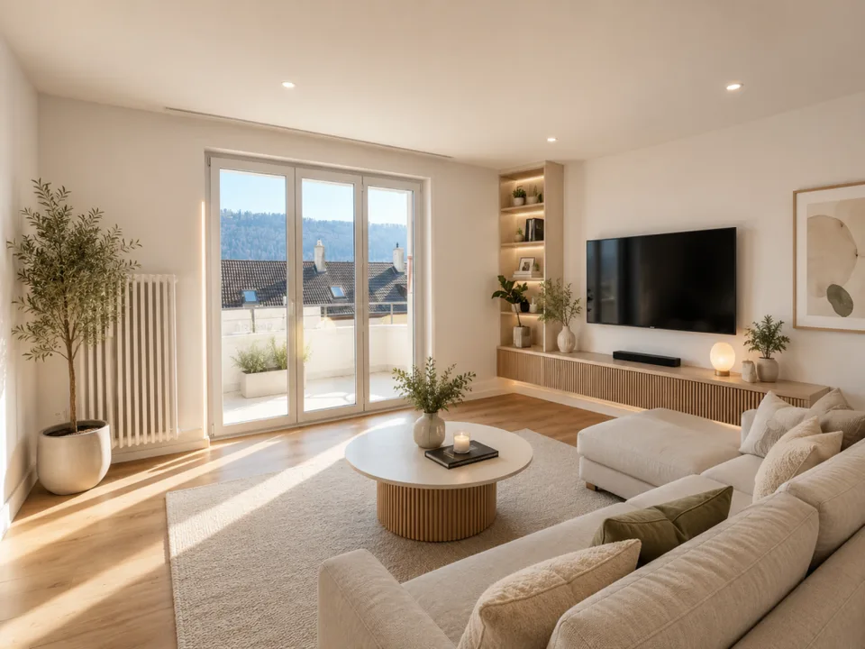 St-Imier, superbe appartement de 3.5 pièces au 2ème avec balcon