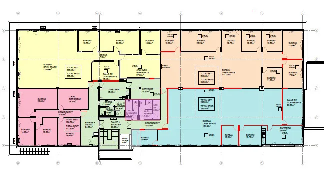 Fläche 1000m2 - Fitness/Showroom/Büro - bis zu 75 Parkplätze