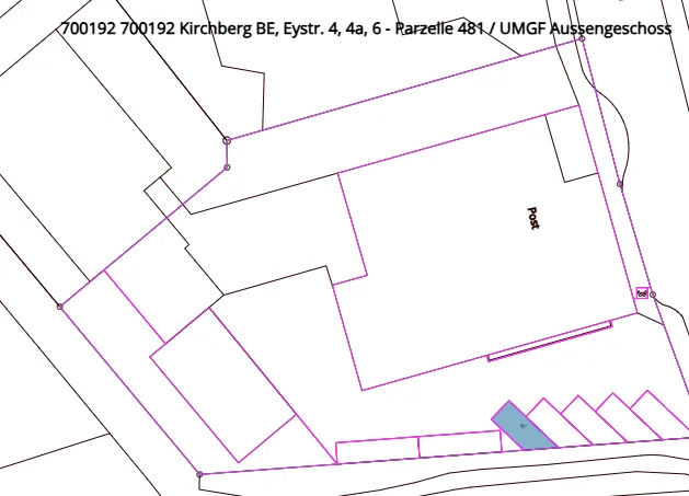 Aussenparkplatz in Kirchberg zu mieten