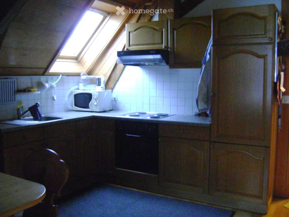 Farmhouse attic apartment