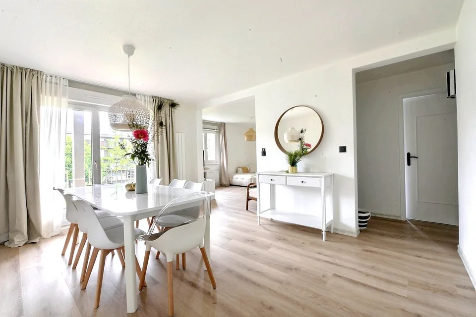4-Zimmer-Wohnung mit 74,40 m² im 1. Obergeschoss in Village-Neuf