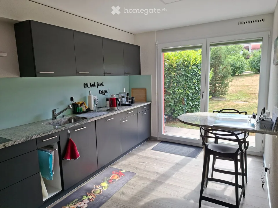 Wohnung mit privatem Garten