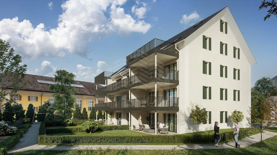 GRÜNER SONNENHOF IM DORFKERN - die letzte 4.5 Zimmerwohnung!