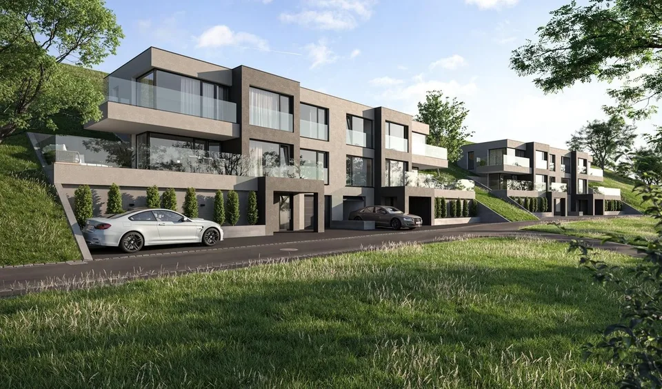 Maison mitoyenne de 4,5 pièces familiale avec terrasse ensoleillée à Zwingen à vendre