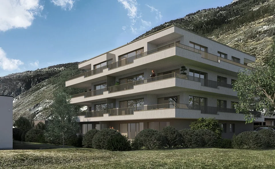 Grosszügige Neubauwohnungen – nur 10 Minuten von Visp entfernt