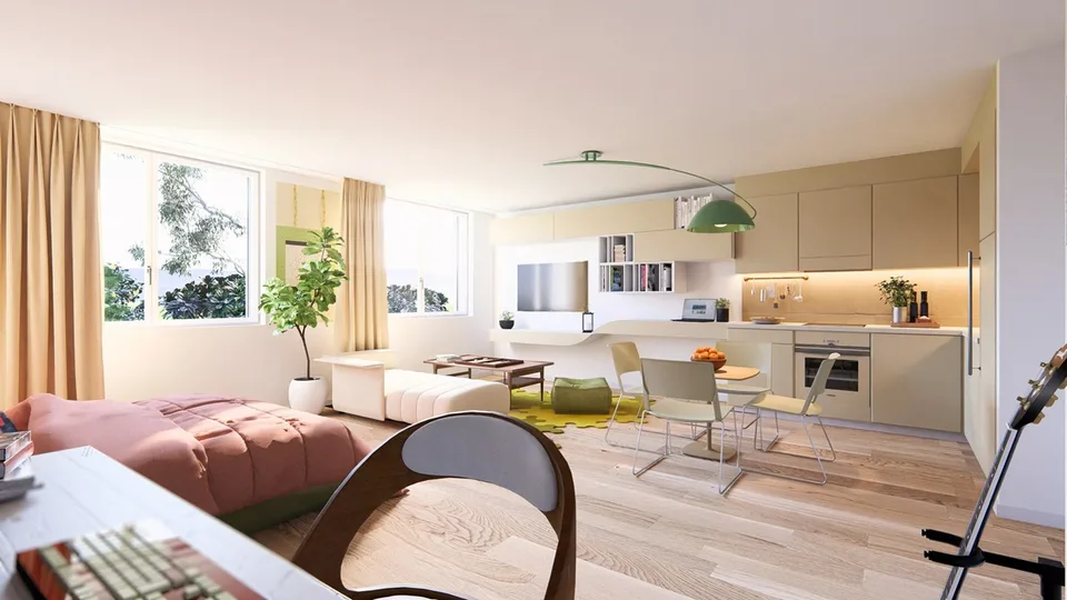 Verkauf von 25 Apartments vom Studio bis 5.5 Zimmer in Siviriez