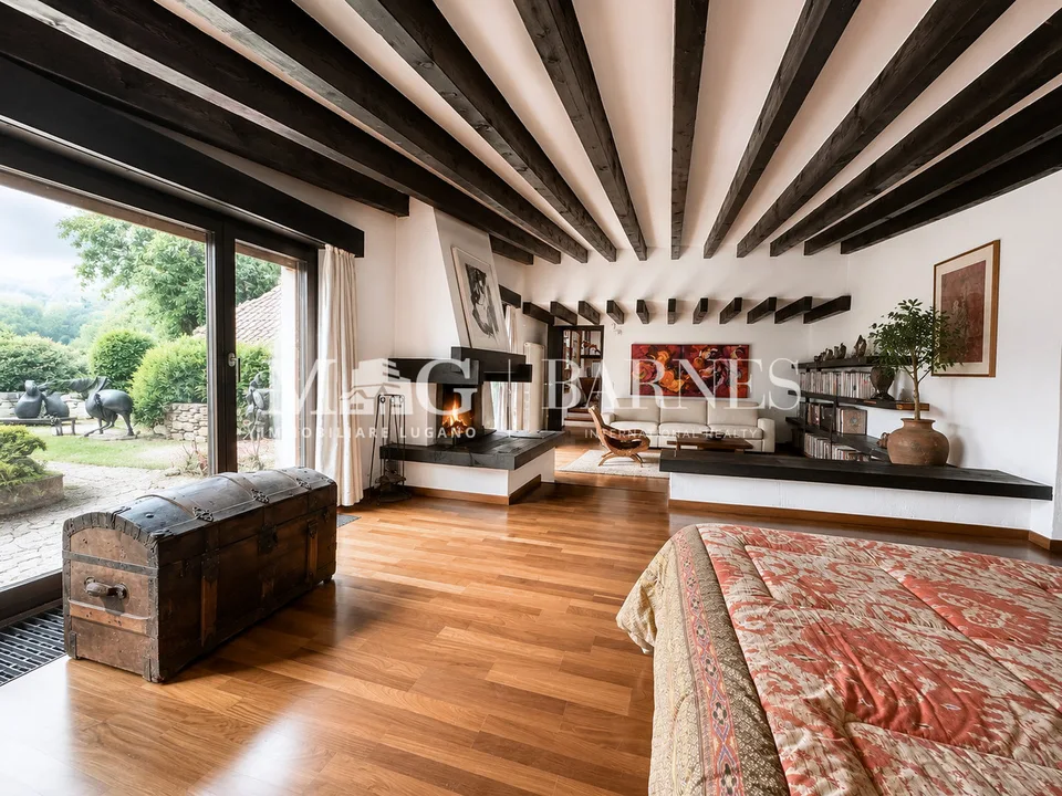 Villa d'autore a Comano con giardino e vista aperta, da rinnovare – Foto 19 von 20