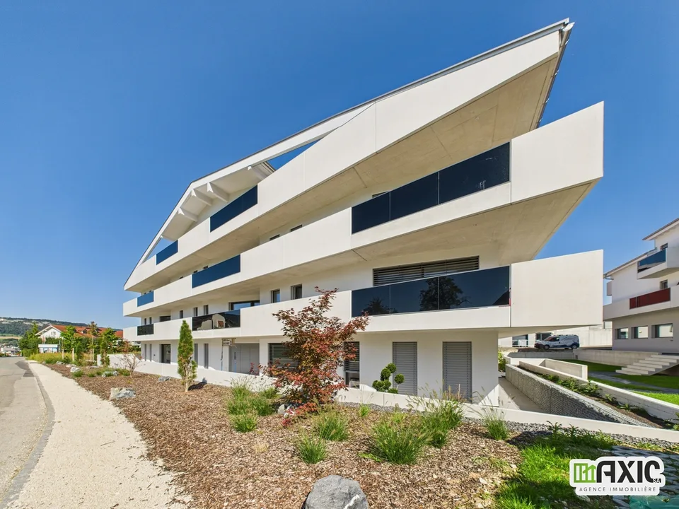 Rossemaison - Appartement neuf de 4.5 pièces Minergie-P avec balcon
