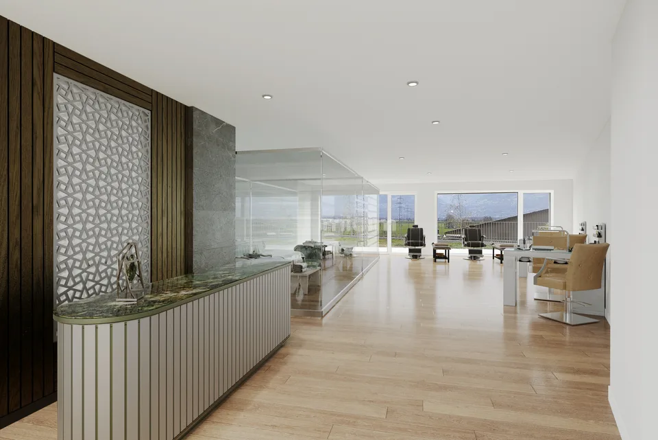 NEW ! 117m² COMMERCIAL SPACE WITH TERRACE-GARDEN