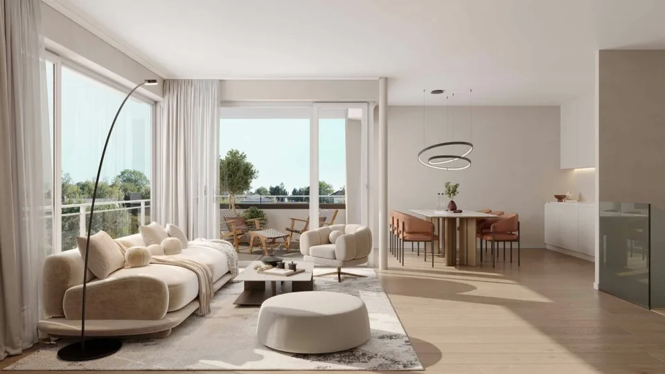 Moderne 4.5-Zimmer-Maisonettewohnung mit privatem Garten