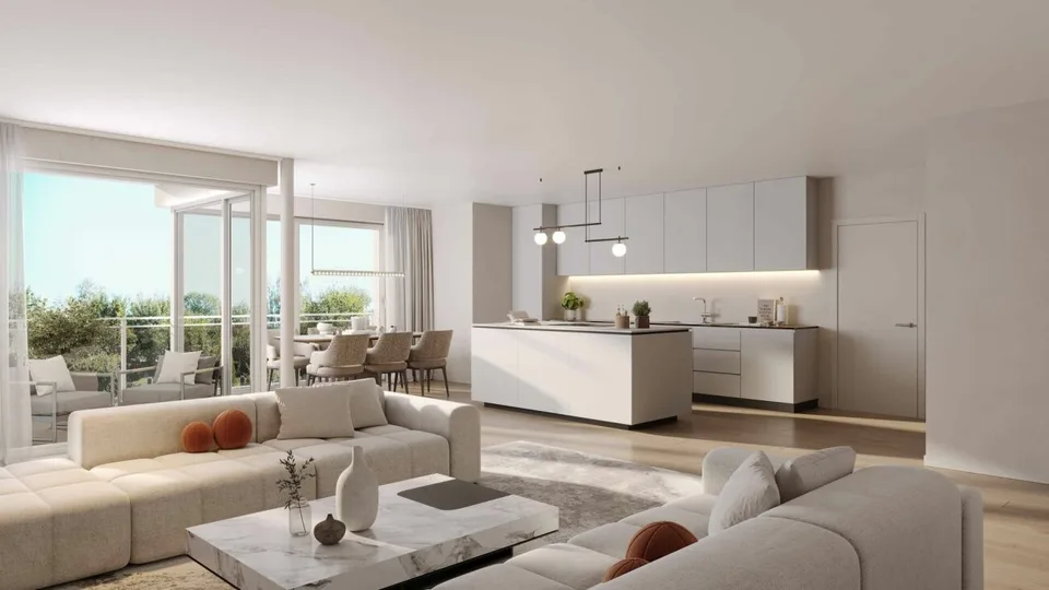 Moderne 4.5-Zimmer-Maisonettewohnung mit privatem Garten