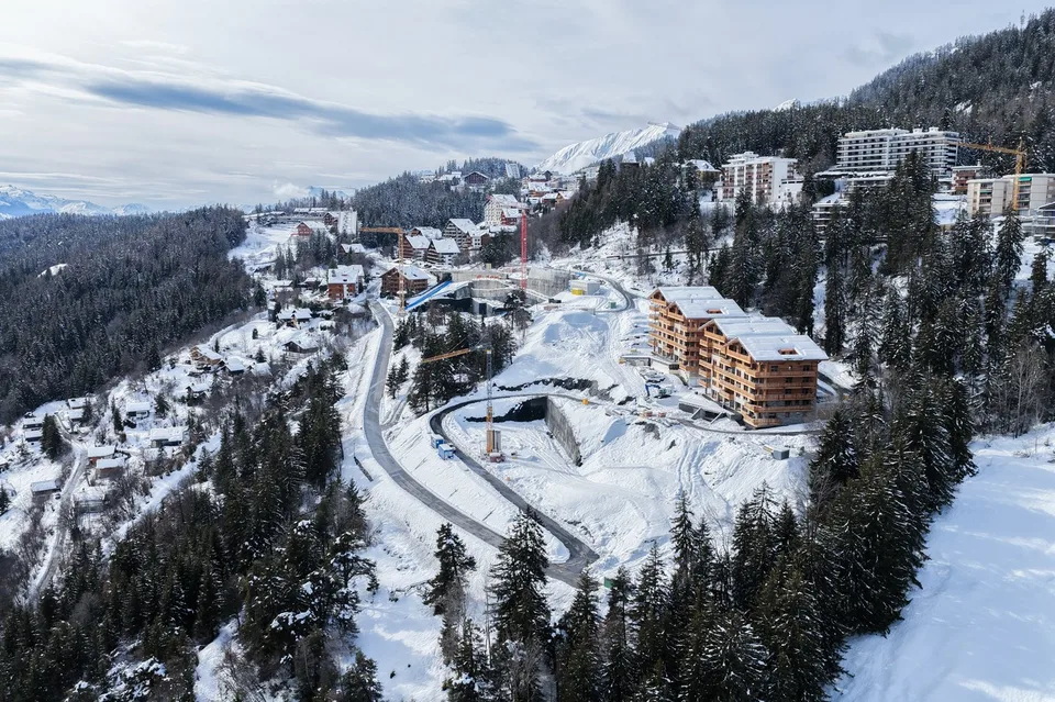Attique 5.5 pièces - ‘’Le Guépard’’ avec service hôtelier à Crans-Montana