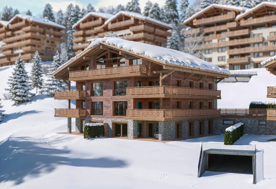 Attique 5.5 pièces - ‘’Le Guépard’’ avec service hôtelier à Crans-Montana