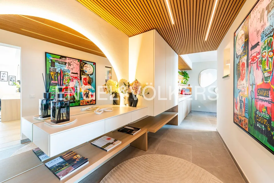 Prestigiose Eck-Reihenhausvilla mit Terrasse und Seeblick – Foto 7 von 14