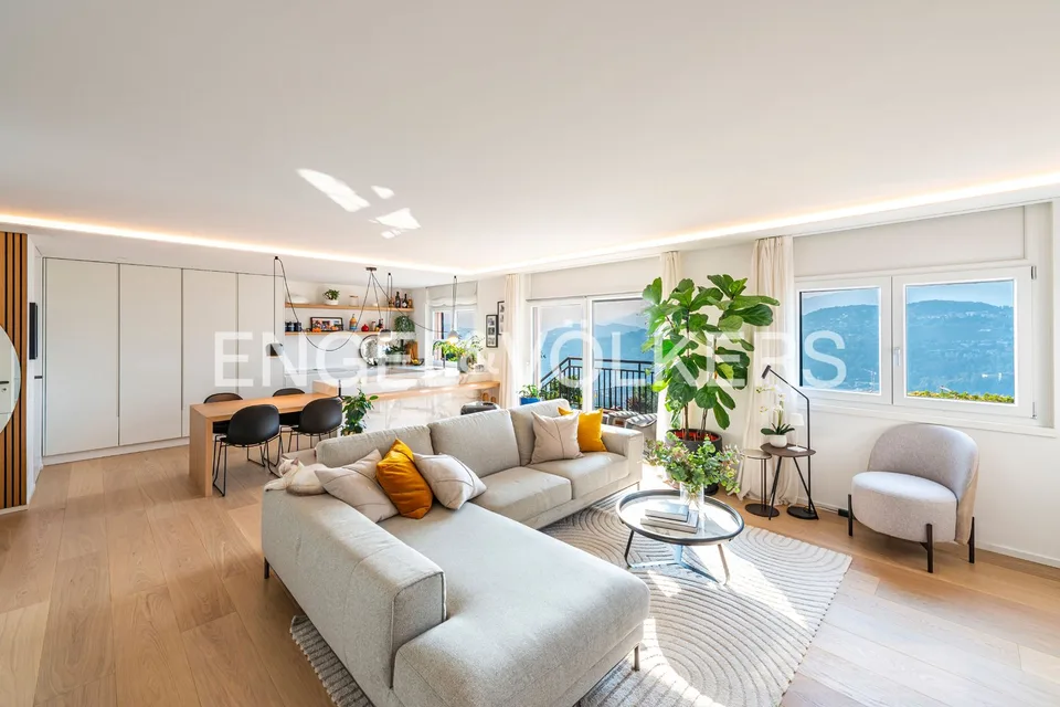 Prestigiose Eck-Reihenhausvilla mit Terrasse und Seeblick – Foto 8 von 14