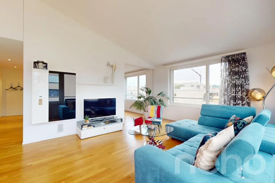 Licht, Weite und Ausblick – stilvolle 3.5-Zimmer-Dachwohnung – Foto 12 von 18