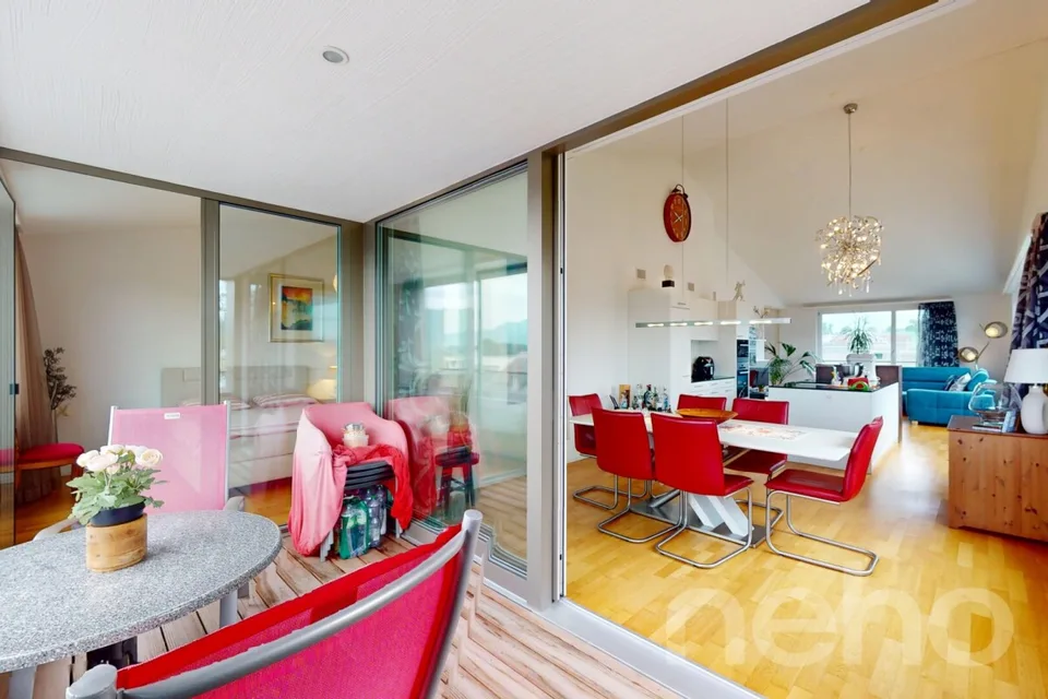 Licht, Weite und Ausblick – stilvolle 3.5-Zimmer-Dachwohnung – Foto 15 von 18