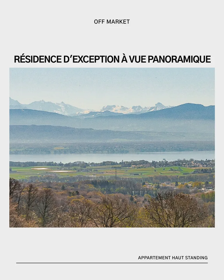 RÉSIDENCE D'EXCEPTION À VUE PANORAMIQUE