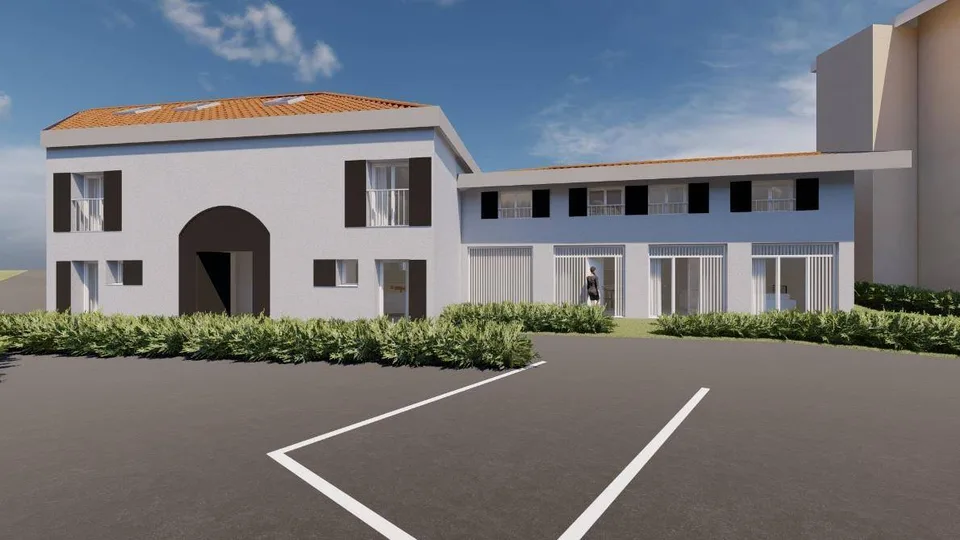 Semi-detached house with 4.5 rooms and large garden