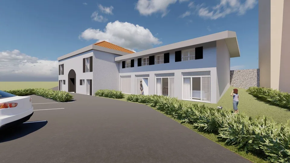 Semi-detached house with 4.5 rooms and large garden