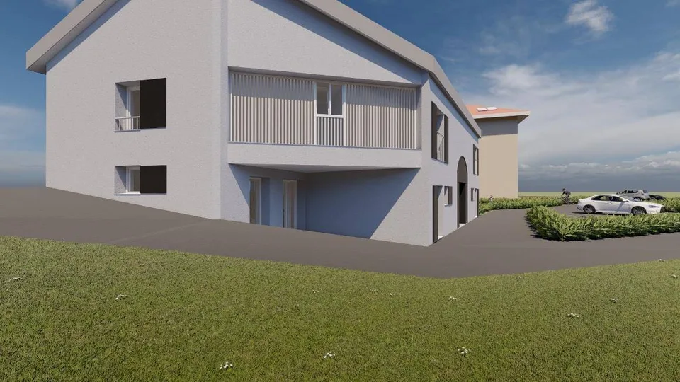 Semi-detached house with 4.5 rooms and large garden