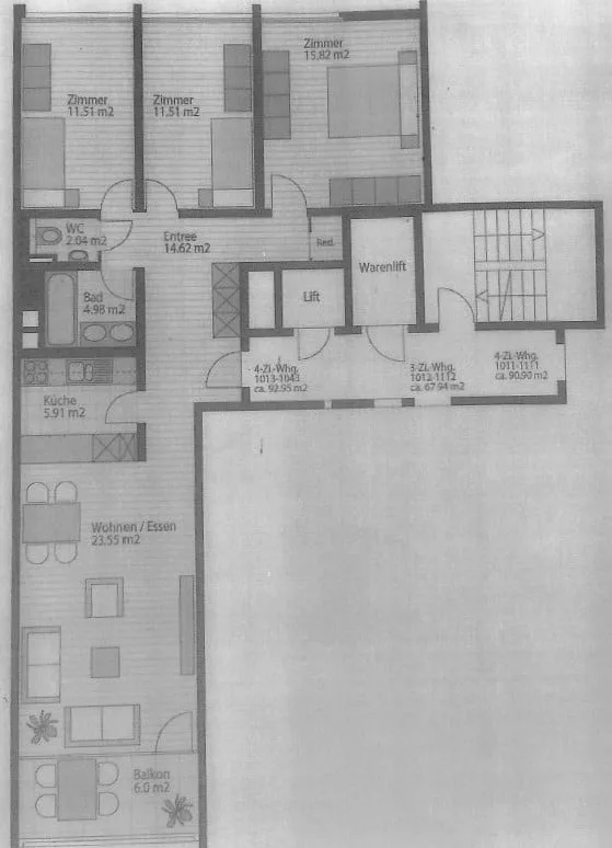Appartement attrayant de 4,5 pièces dans un excellent emplacement – photo 10 sur 12