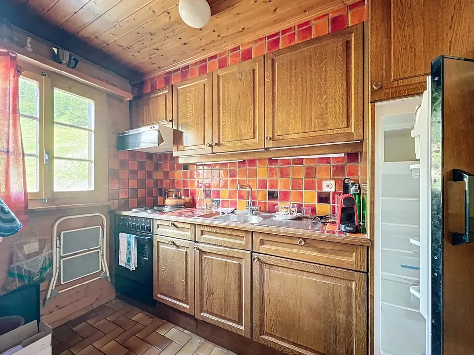 Charmantes Chalet über den Dächern von Binn – Foto 8 von 14