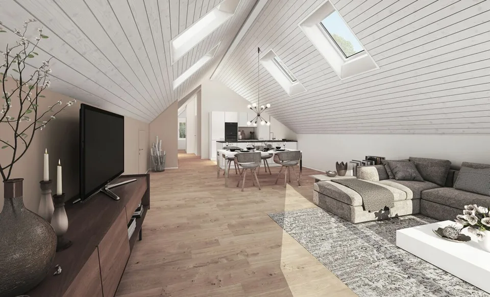 Neubauprojekt «Zum Ghöch», Grosszügige 4.5-Zimmer-Dachwohnung