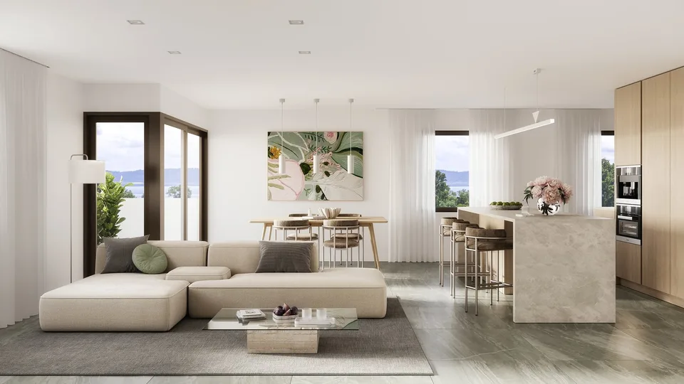 Duplex de 4.5 pièces avec balcons – foto 13 di 16
