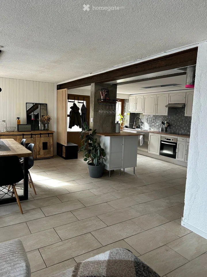 maison individuelle rénovée avec terrasses et garages
